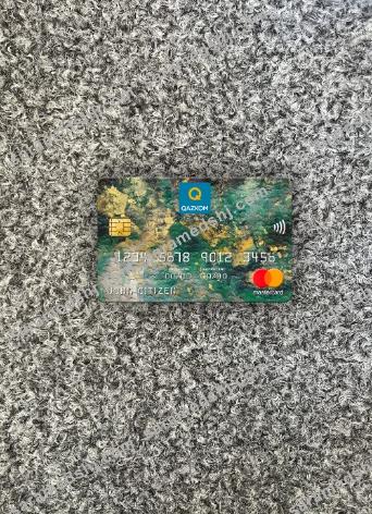 Kazakhstan Qazkom bank JCB bank mastercard photolook front